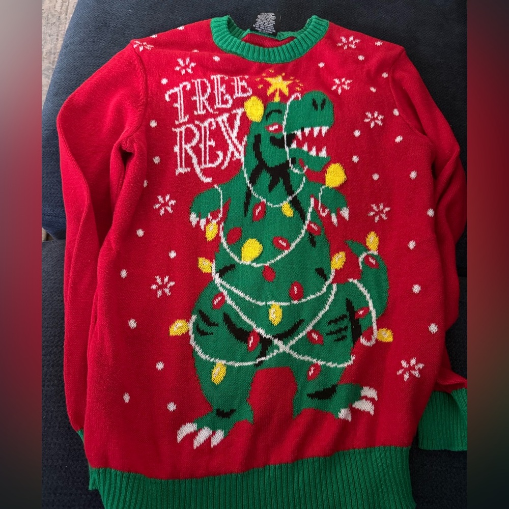 Tree Rex Holiday Ugly Christmas‎ Sweater